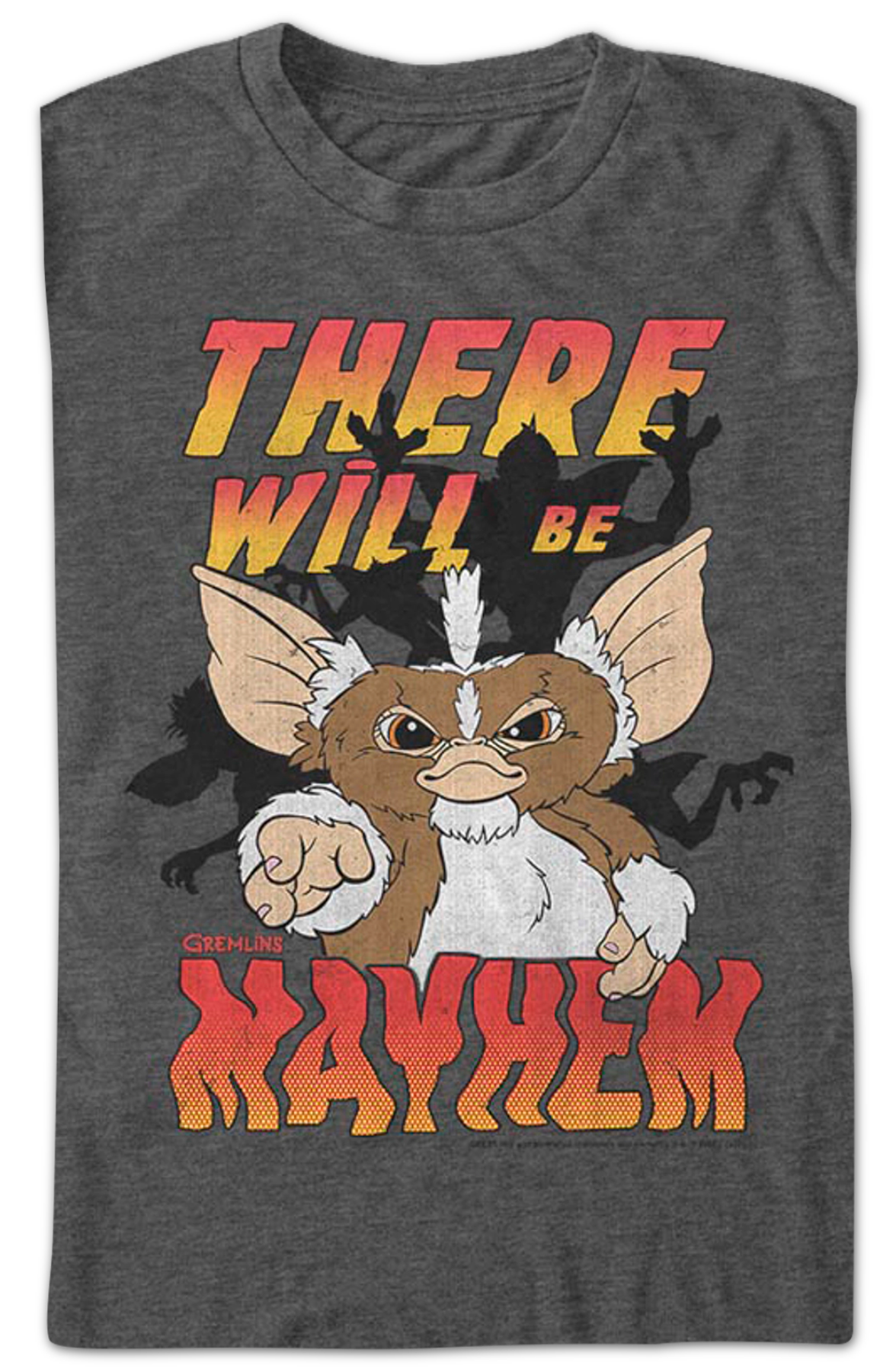 Stripe There Will Be Mayhem Gremlins T-Shirt