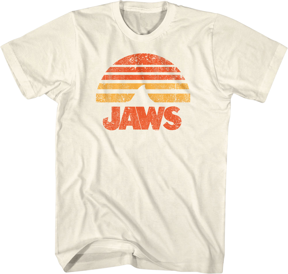 Sunset Fin Jaws T-Shirt