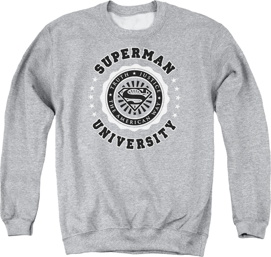 Superman University DC Comics Sweatshirt