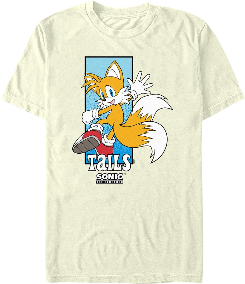 Tails Pose Sonic The Hedgehog T-Shirt