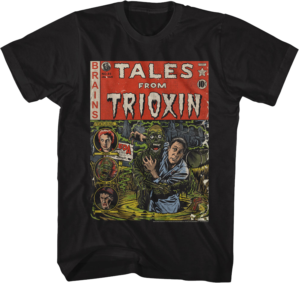 Tales From Trioxin Comic Book Return Of The Living Dead T-Shirt