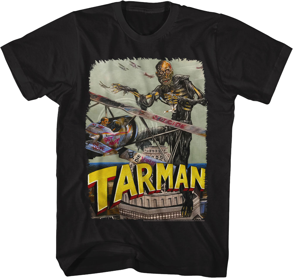 Tarman Kong Poster Return Of The Living Dead T-Shirt