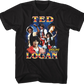 Ted Logan Collage Bill & Ted's Excellent Adventure T-Shirt