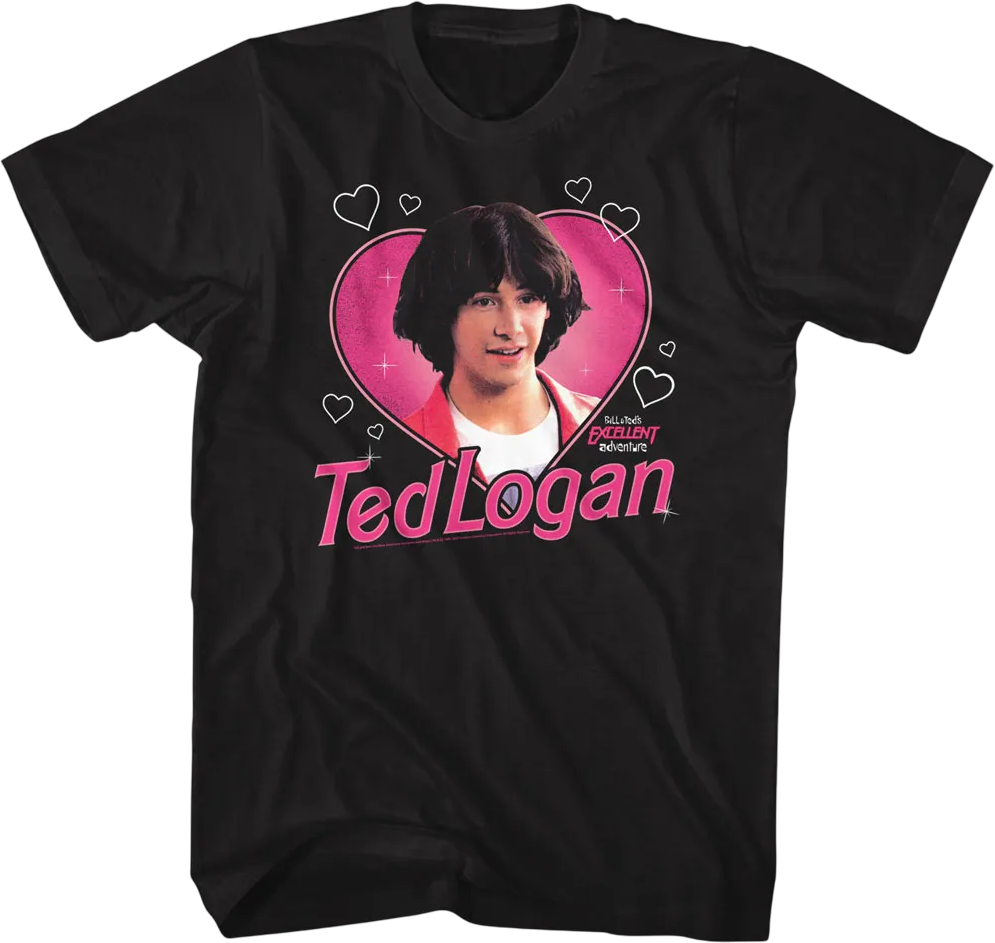 Ted Logan Hearts Bill & Ted's Excellent Adventure T-Shirt