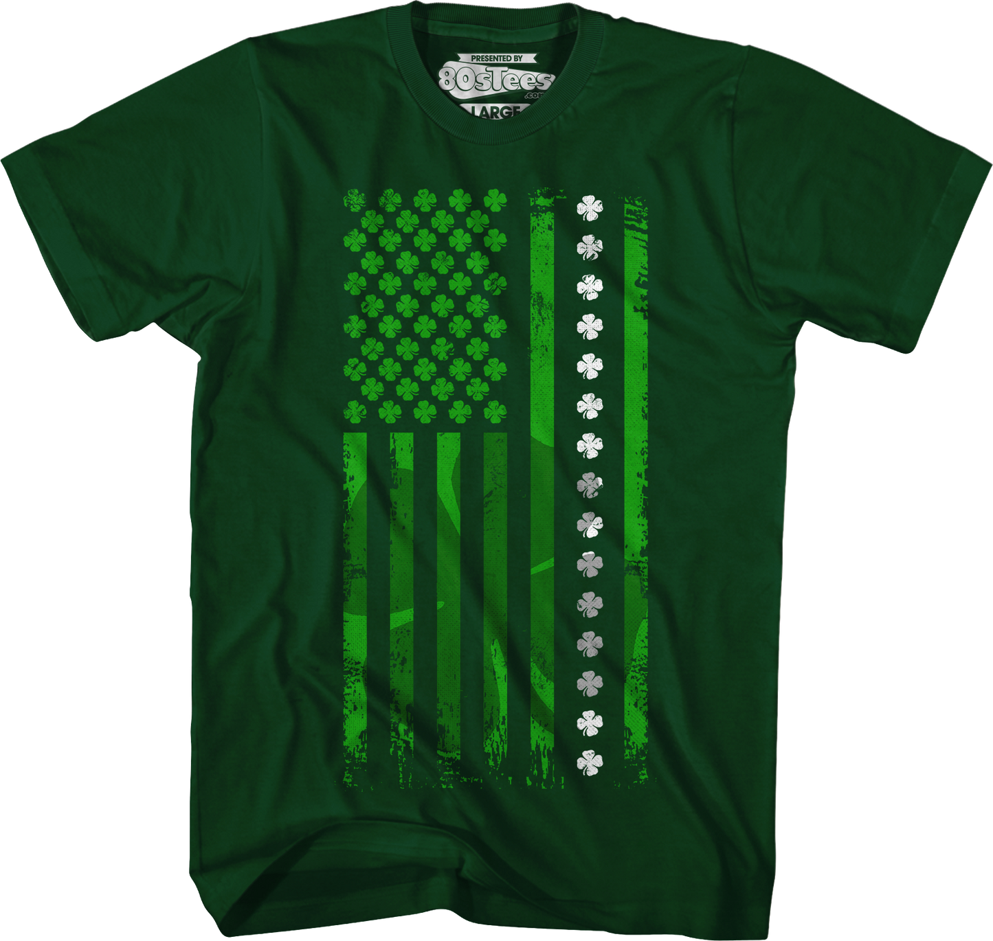 Shamrock Flag St. Patrick's Day T-Shirt