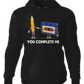You Complete Me Pencil & Cassette Hoodie