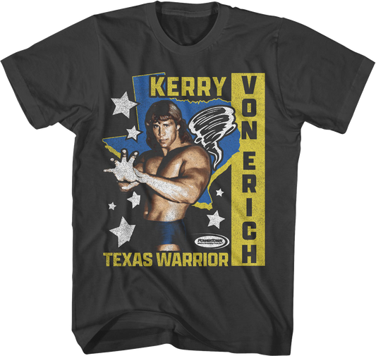 Texas Warrior Stars Kerry Von Erich T-Shirt