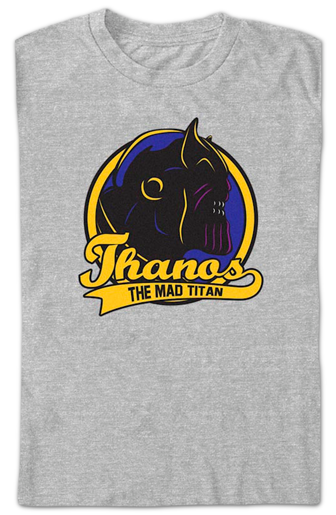 Thanos Mad Titan Logo Marvel Comics T-Shirt