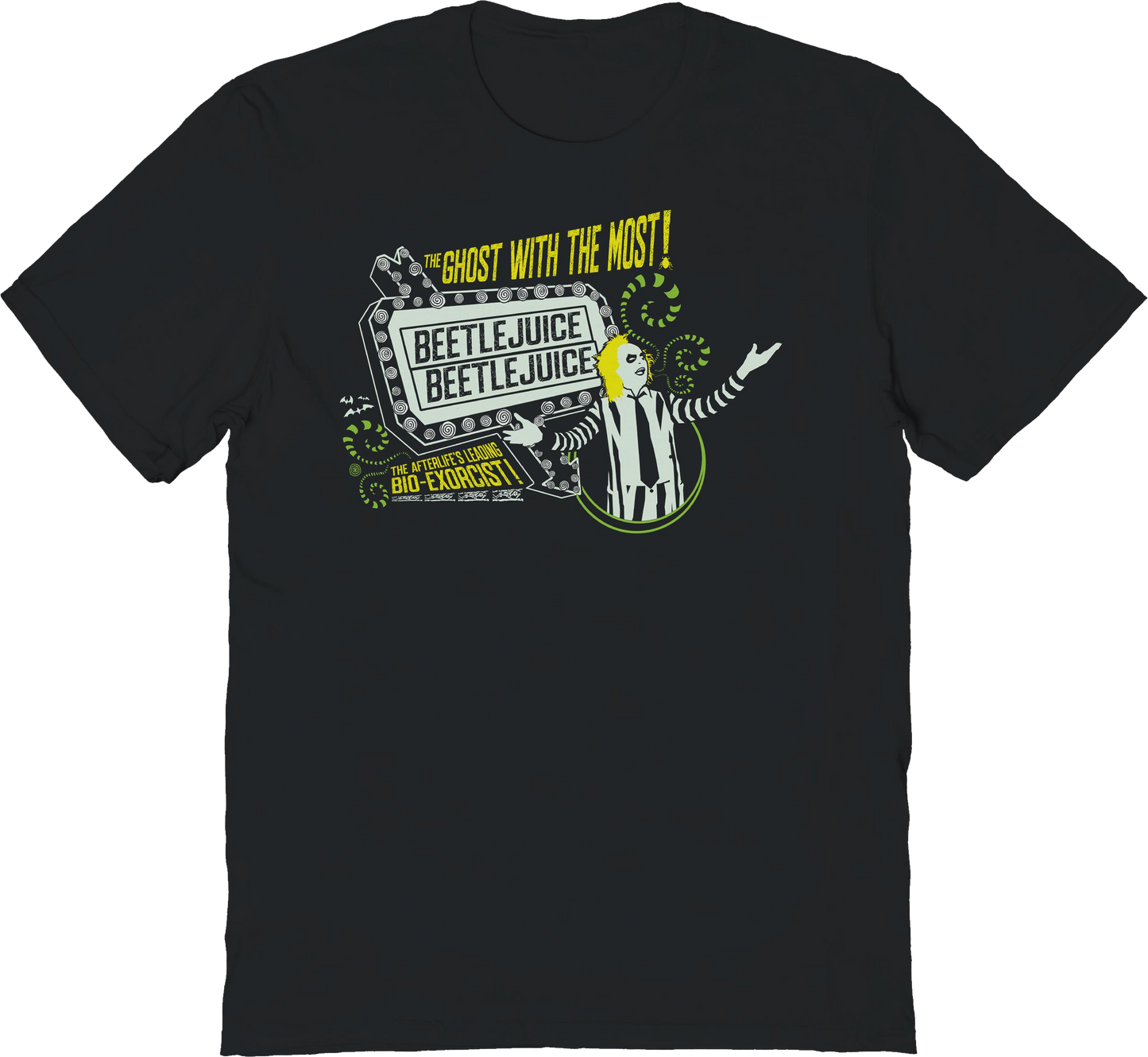 The Afterlife's Leading Bio-Exorcist Beetlejuice T-Shirt