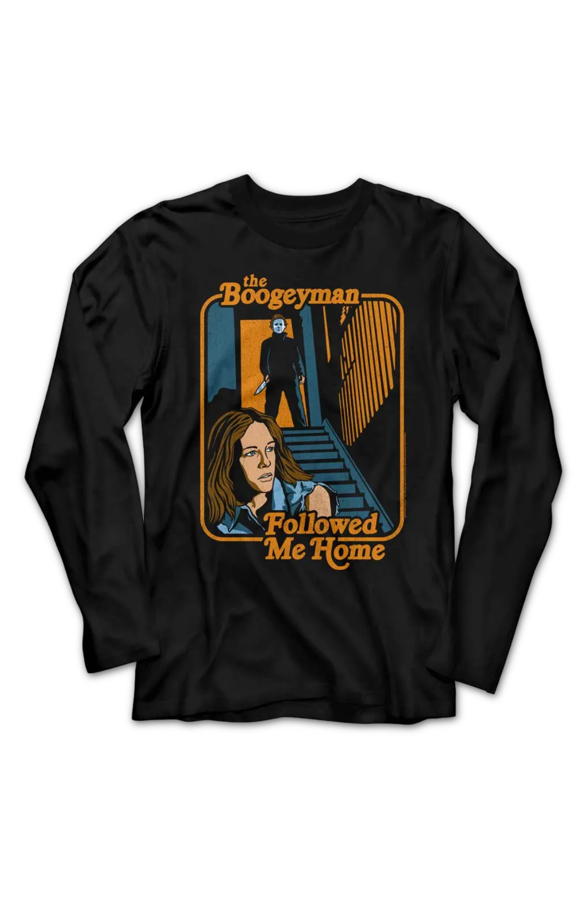 The Boogeyman Followed Me Home Halloween Long Sleeve Shirt