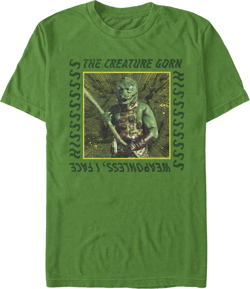 The Creature Gorn Star Trek T-Shirt