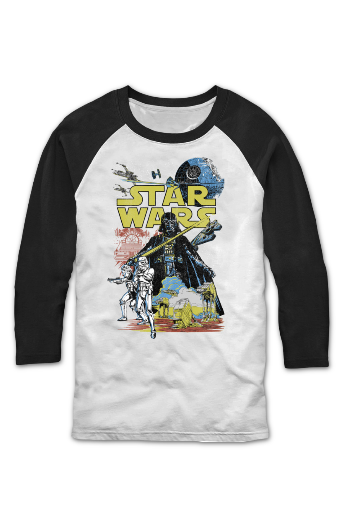 The Empire Strikes Back Star Wars Raglan Baseball Shirt