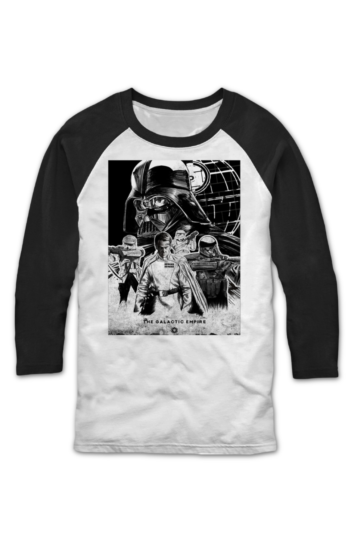 The Galactic Empire Star Wars Raglan Baseball Shirt