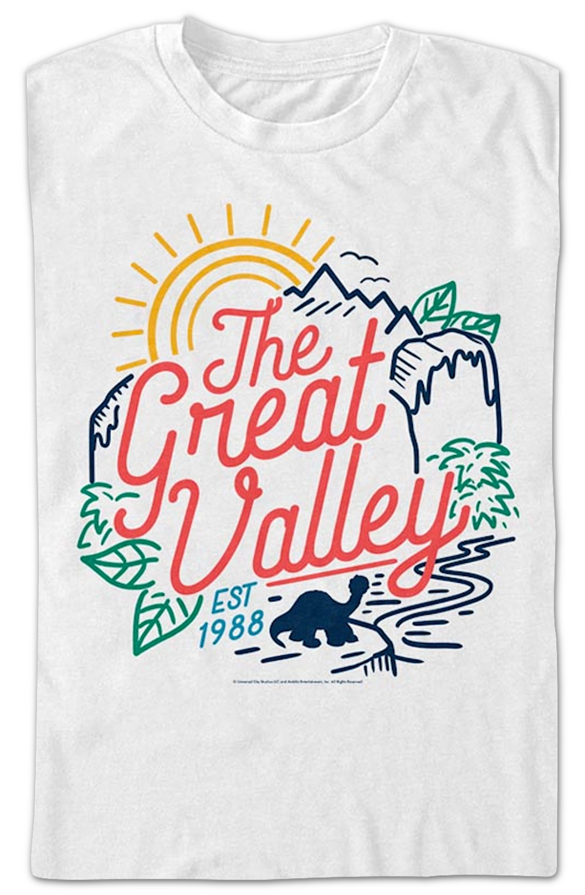 The Great Valley Land Before Time T-Shirt