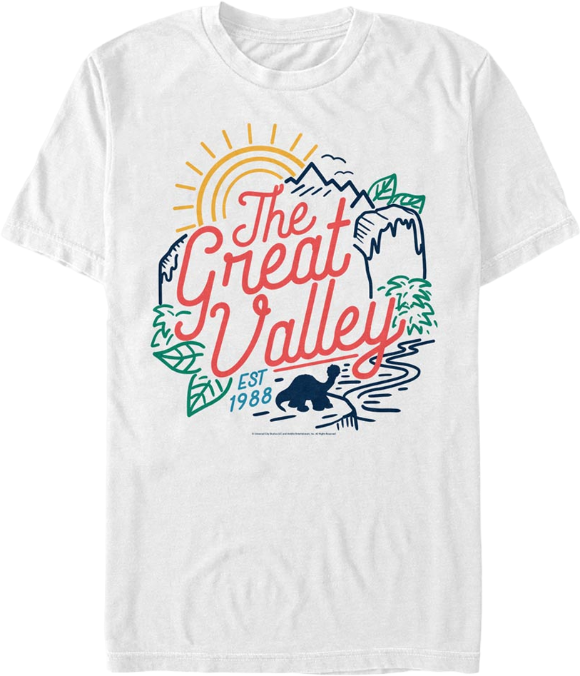 The Great Valley Land Before Time T-Shirt