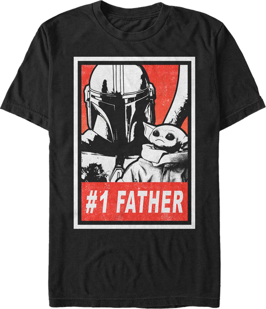 The Mandalorian #1 Father Star Wars T-Shirt