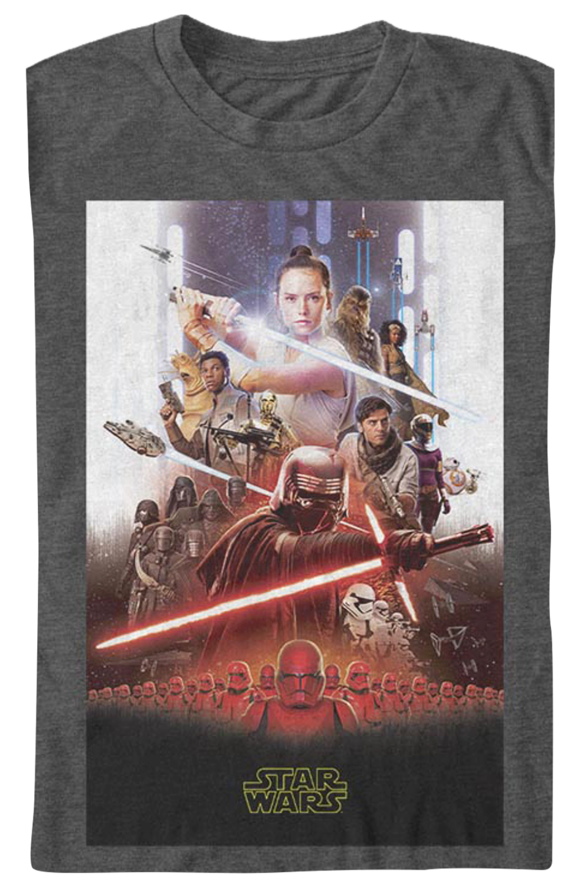 The Rise Of Skywalker Movie Poster Star Wars T-Shirt