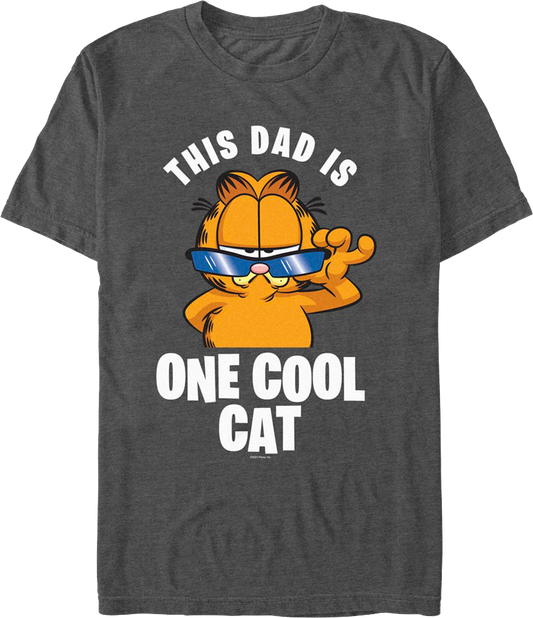 This Dad Is One Cool Cat Garfield T-Shirt