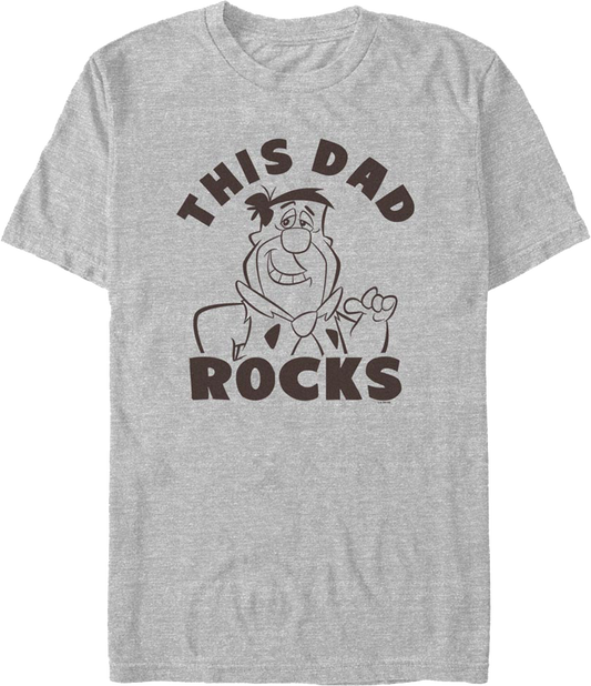 This Dad Rocks Flintstones T-Shirt