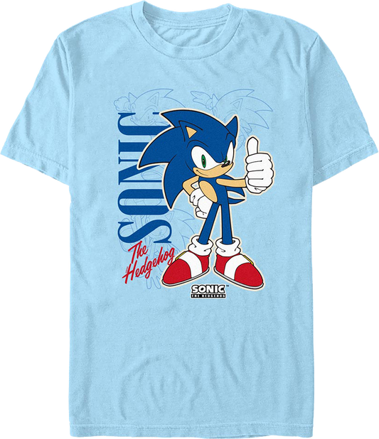 Thumbs Up Sonic The Hedgehog T-Shirt