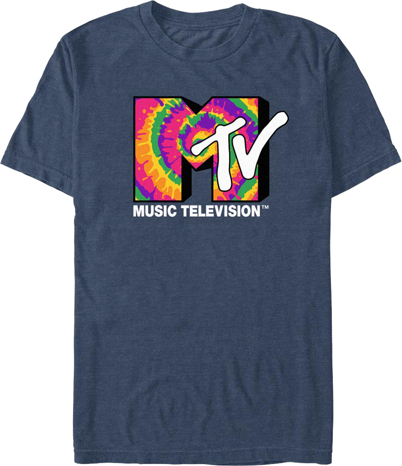 Tie Dye Logo MTV Shirt