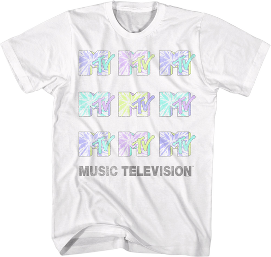 Tie Dye Logos MTV Shirt