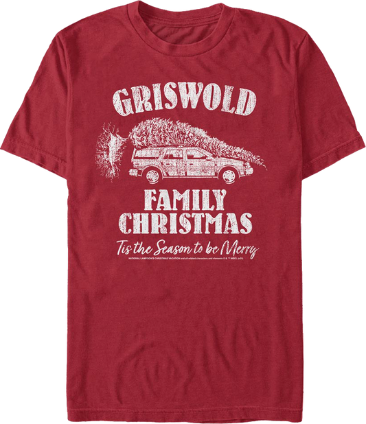 Tis The Season Griswold Family Christmas Vacation T-Shirt