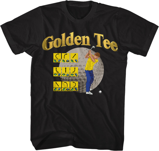 Trackball Control Golden Tee Golf T-Shirt