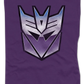 Ladies Vintage Purple Decepticons Logo Transformers Shirt