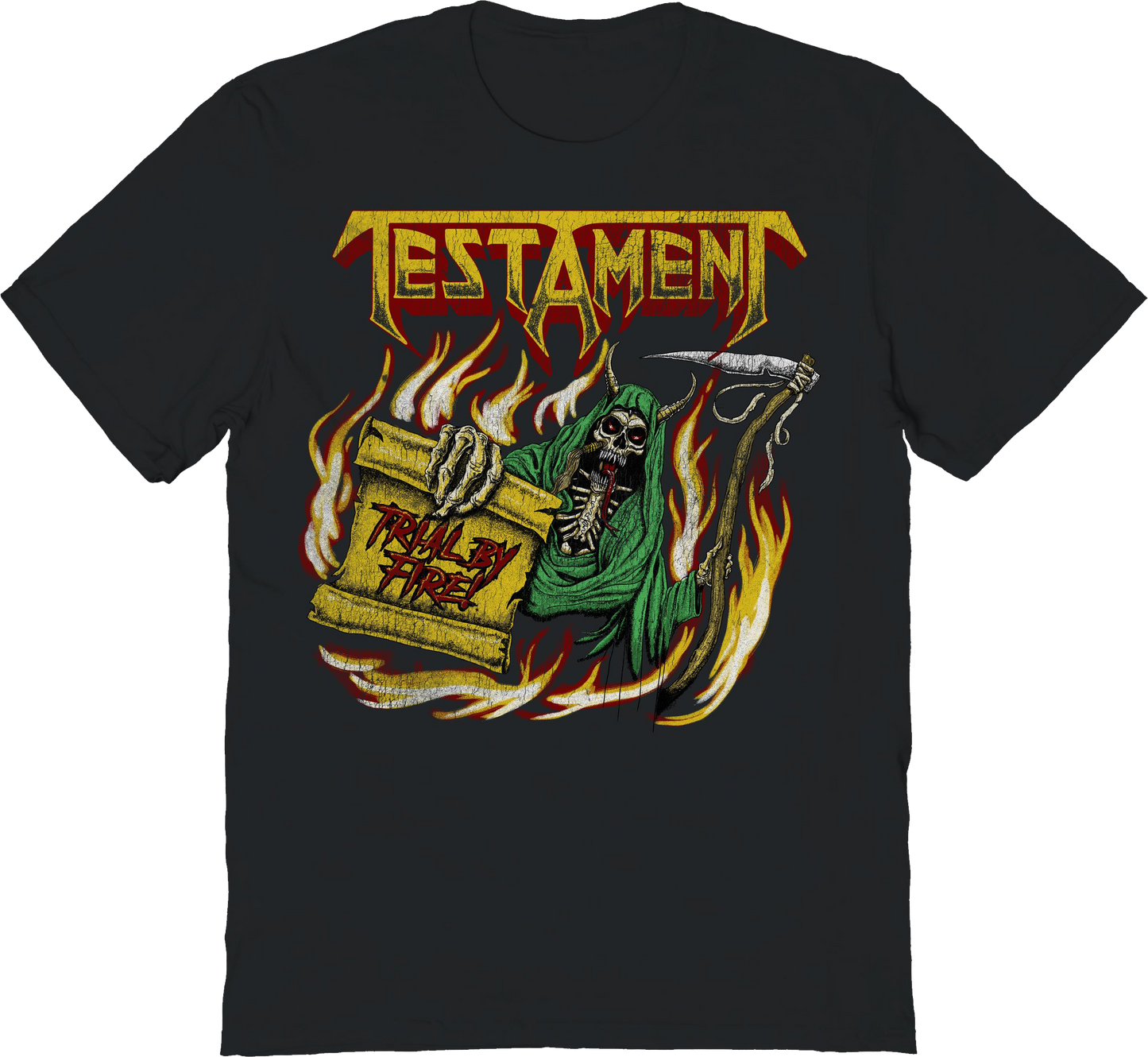 Trial By Fire Testament T-Shirt