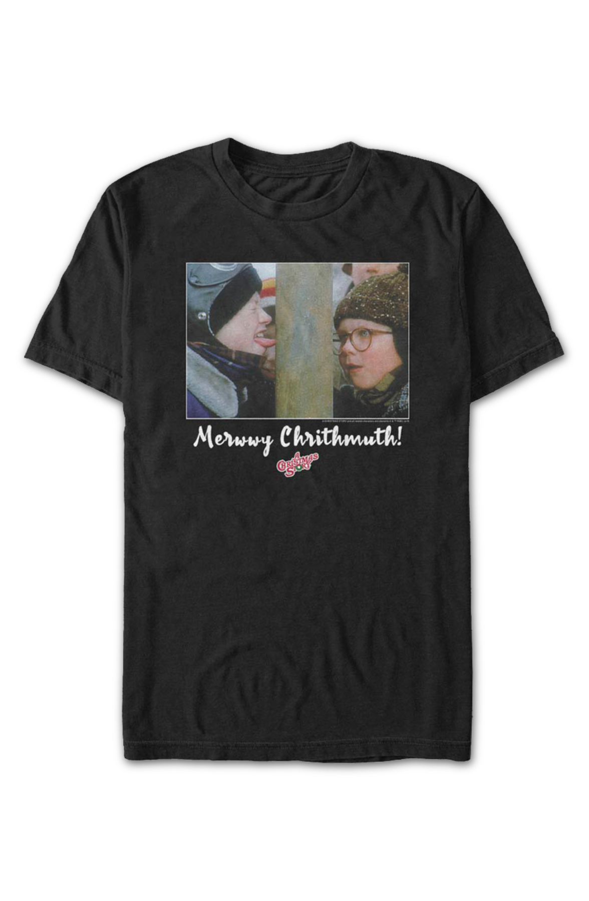 Triple Dog Dare Merwwy Chrithmuth Christmas Story T-Shirt