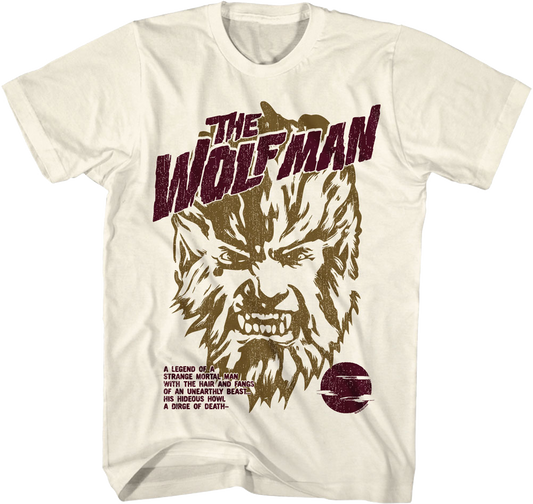 Unearthly Beast Wolf Man T-Shirt