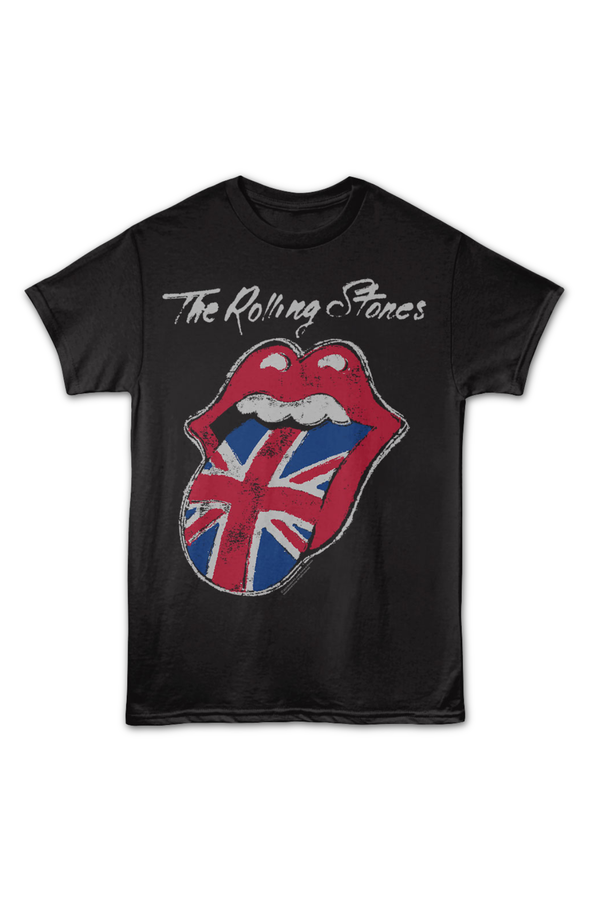 Union Jack Tongue Rolling Stones T-Shirt