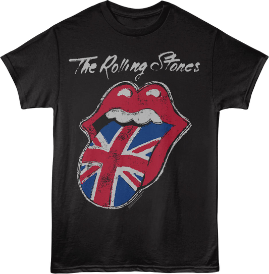 Union Jack Tongue Rolling Stones T-Shirt