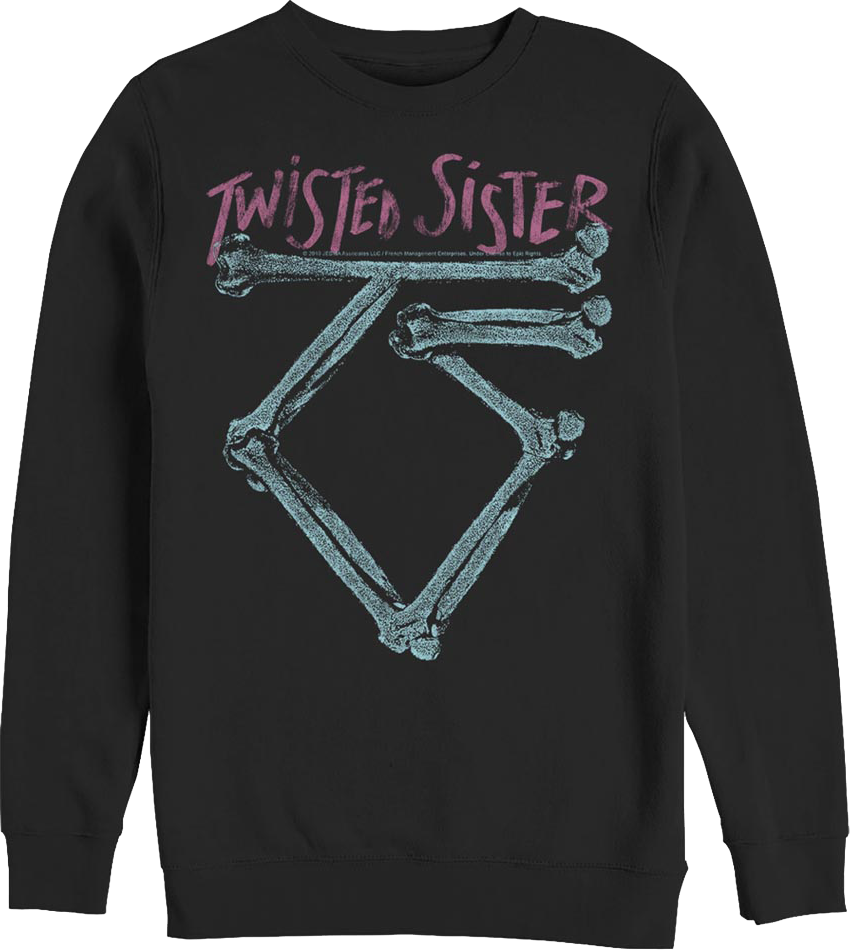 Vintage Bones Logo Twisted Sister Sweatshirt