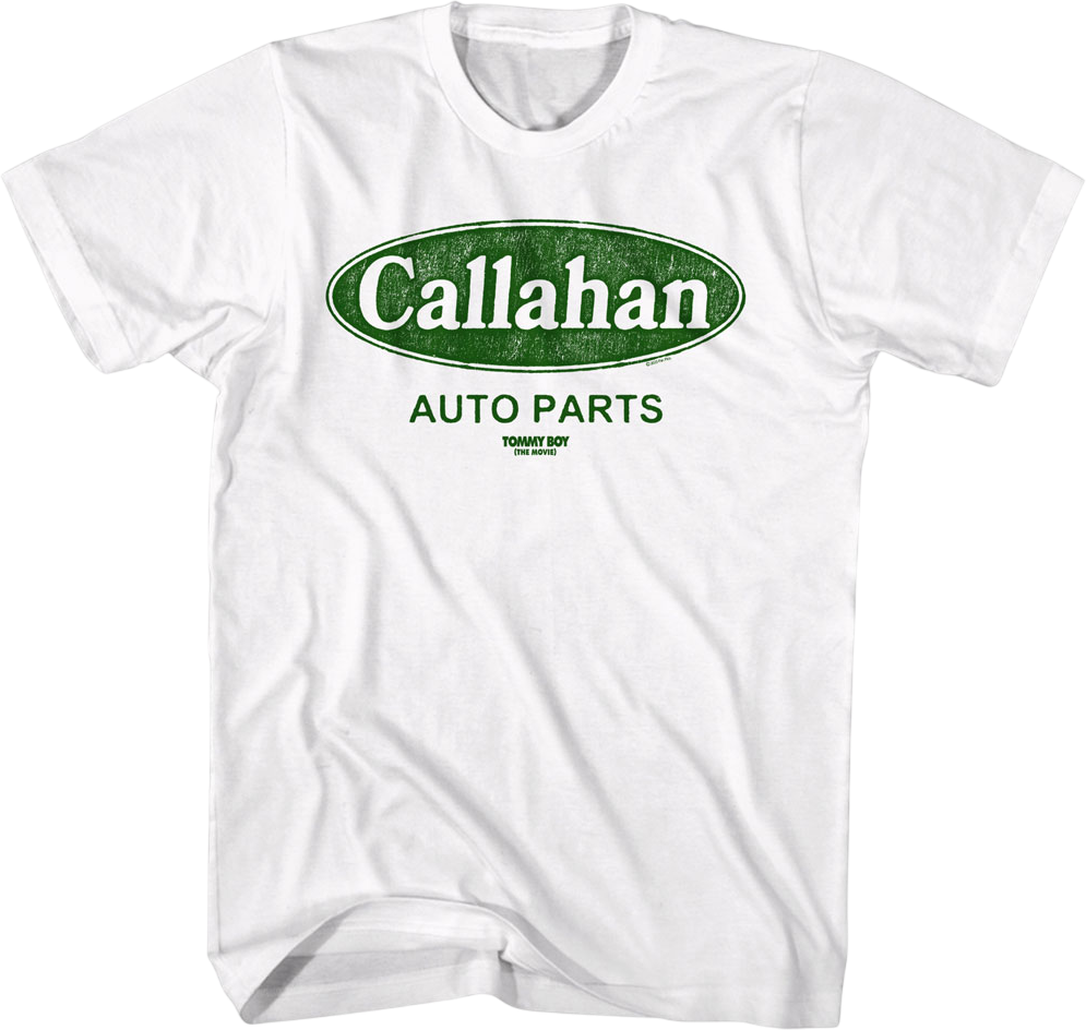 Vintage Callahan Auto Parts Logo Tommy Boy T-Shirt