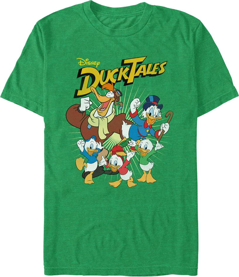 Vintage Cast Photo DuckTales T-Shirt