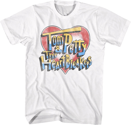 Vintage Heart Tom Petty & The Heartbreakers T-Shirt