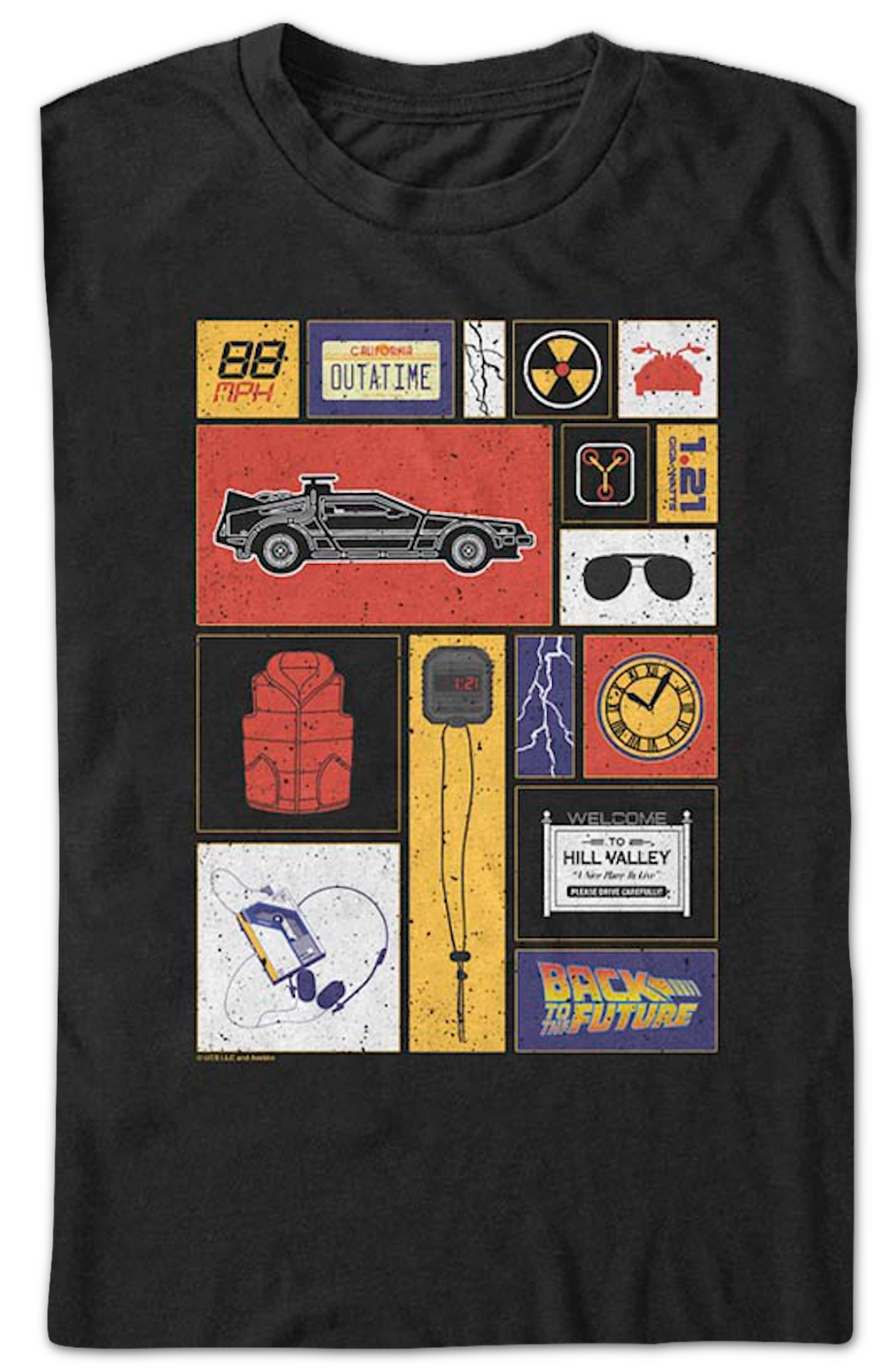Vintage Icons Back To The Future T-Shirt