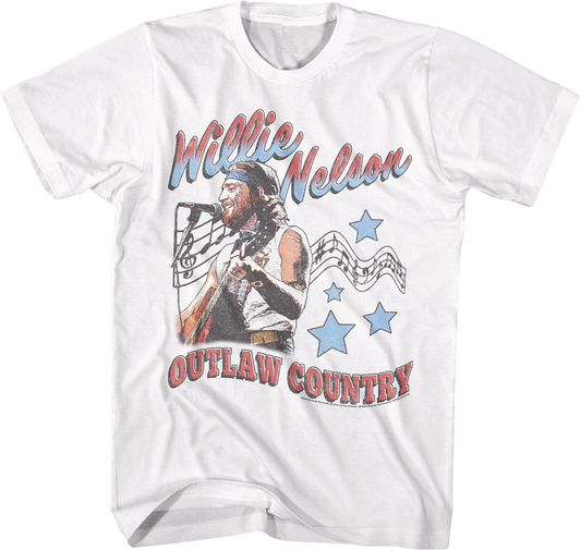 Vintage Outlaw Country Willie Nelson T-Shirt