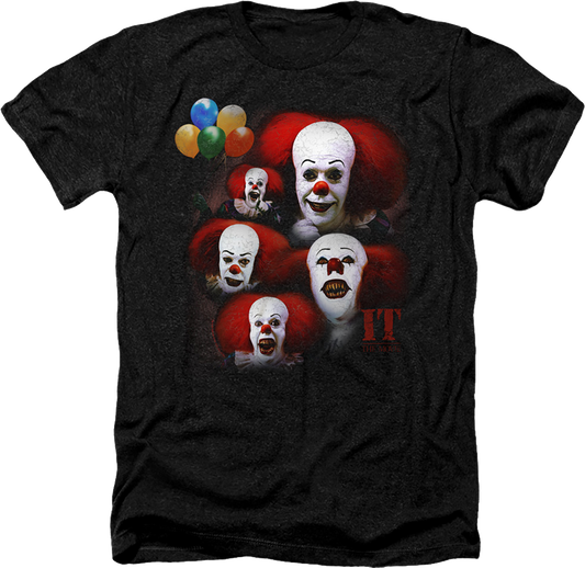 Vintage Pennywise Clown Collage IT Shirt