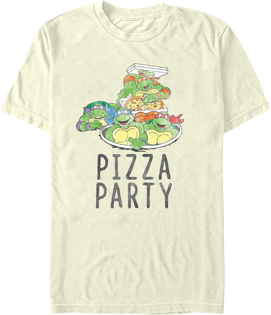 Vintage Pizza Party Teenage Mutant Ninja Turtles T-Shirt