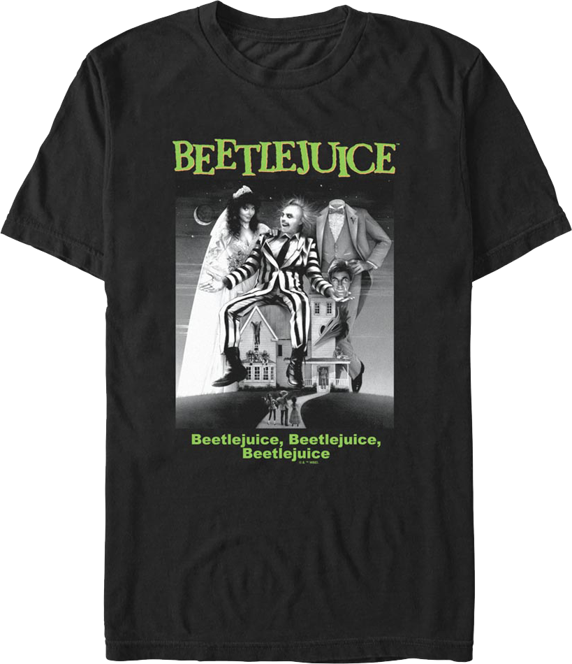 Vintage Poster Beetlejuice T-Shirt