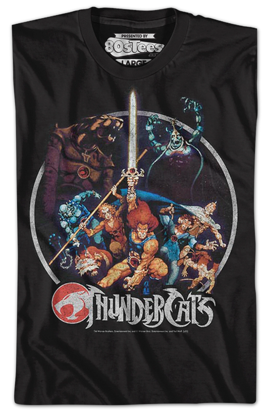 Vintage Poster ThunderCats T-Shirt