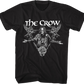 Vintage Rose Triangle The Crow T-Shirt