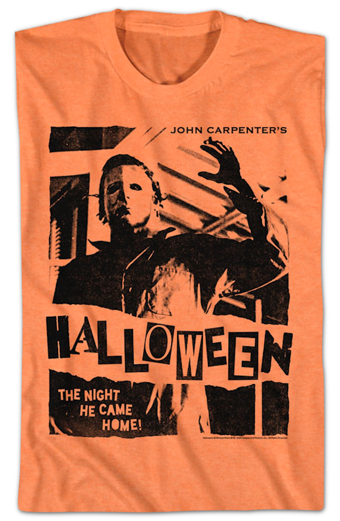 Vintage The Night Michael Myers Came Home Halloween T-Shirt