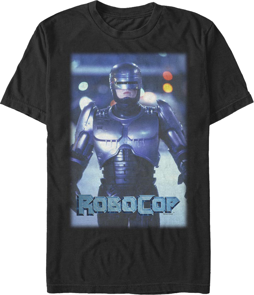 Walking Patrol Robocop T-Shirt