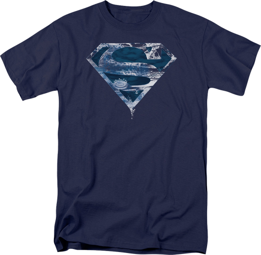 Water Logo Superman DC Comics T-Shirt