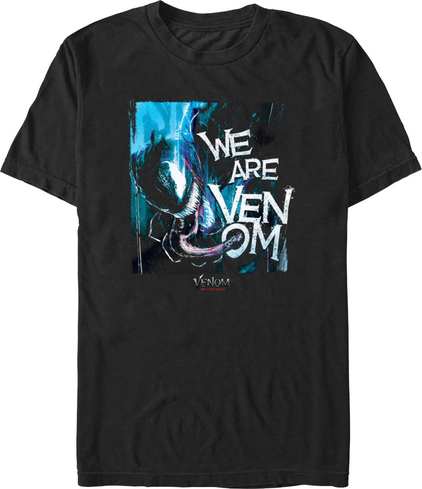 We Are Venom Warped Box Venom: The Last Dance Marvel Comics T-Shirt