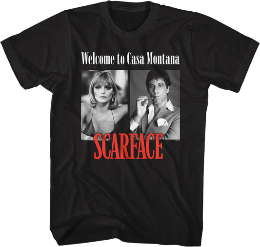 Welcome To Casa Montana Scarface T-Shirt